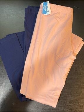 Carter’s Girls Leggings 2-Pack - Pink & Navy